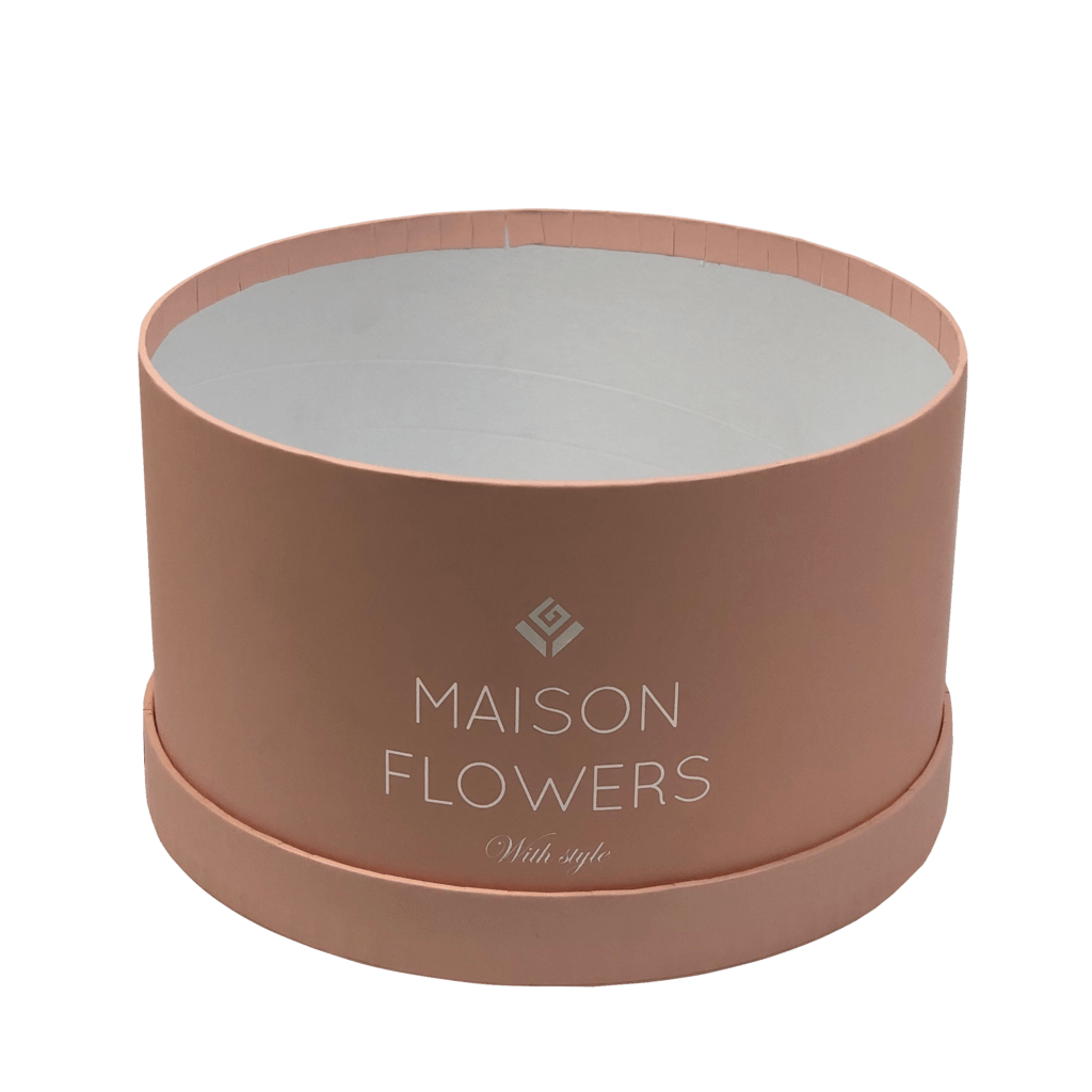 Bestel je Round Pink Box bij Maison Flowers