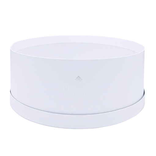 maxi round white box