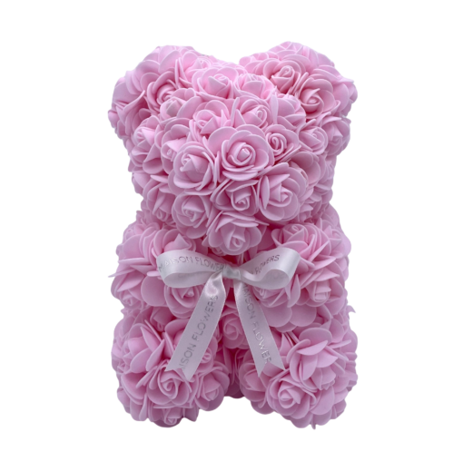 rozenbeer 25cm – roze