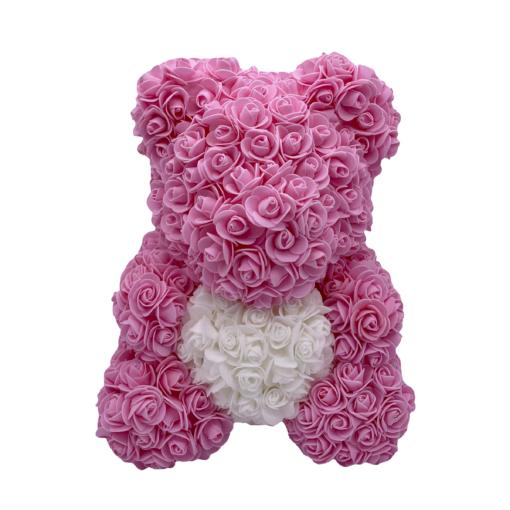 rozenbeer 40cm – roze