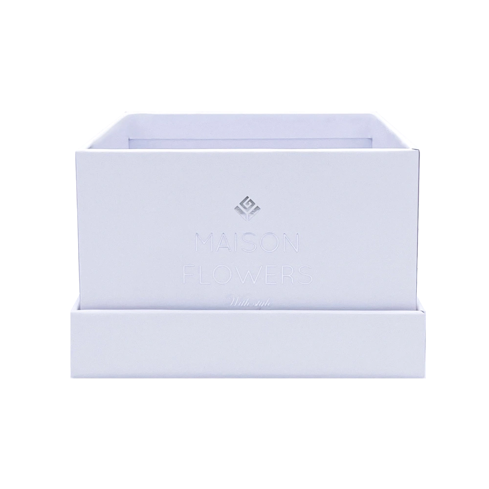 small square white box
